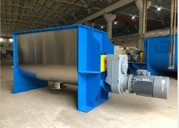 螺帶混合機(jī)的組裝和調(diào)試